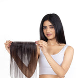 Receding Hairline Band With Elastic Natural Black