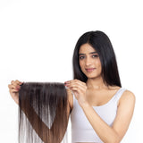 Receding Hairline Band With Elastic Natural Black