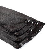 4 Clip Set - Natural black
