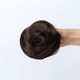 Clip On Bun - Dark Brown
