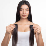Face Frame Streaks  Dark Brown