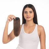 1 Clip Invisible Patch Medium Chocolate Brown