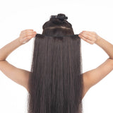 5 Clip Ear to Ear Volumiser Dark Brown