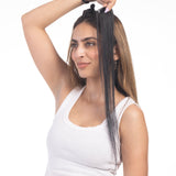 1 Clip Streaks Natural Black