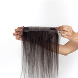 Receding Hairline Band With Elastic Natural Black