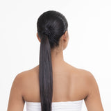 Braid Tie Natural Black