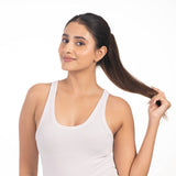 Ponytail Clutcher Medium Chocolate Brown