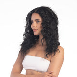 2 Clip Side Patches (Curly) Natural Black