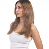 4 Clip Volumizer Light Golden Brown