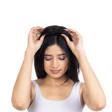Face Frame With Elastic Topper Natural Black