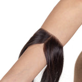 Receding Hairline Band With Elastic Natural Black