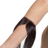 Receding Hairline Band With Elastic Natural Black