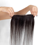 Receding Hairline Band With Elastic Dark Brown