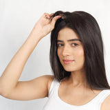 Face Framing Topper Natural Black
