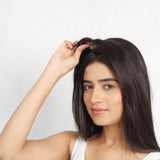 Face Framing Topper Natural Black