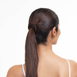 Braid Tie Medium Chocolate Brown