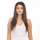 2 Clip Side Patches Medium Chocolate Brown(Pair)