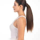 Wrap Around Ponytail Extensions Medium Chocolate Brown