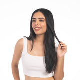 2 Clip Side Patches Natural Black (Pair)