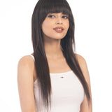 Clip in Bangs (Large) Dark Brown