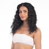 2 Clip Side Patches (Curly) Natural Black