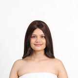 Face Framing Topper Dark Brown