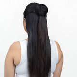 Clip On Bun - Natural Black