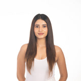 5 Clip Ear to Ear Volumiser Medium Chocolate Brown