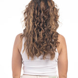 4 Clip Volumizer (Curly) Light Golden Brown