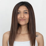 4 Clip Set - Medium Chocolate Brown
