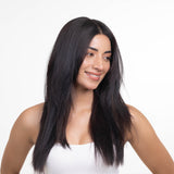 Face Frame Streaks  Dark Brown