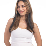 1 Clip Streaks Dark Brown