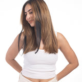 1 Clip Streaks Natural Black
