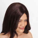 Face Framing Topper Dark Brown