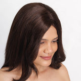 Face Framing Topper Dark Brown