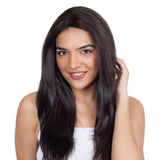 Face Frame With Elastic Topper Dark Brown