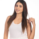 Clip in Braids Burgundy