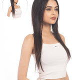 Clip in Braids Dark Brown