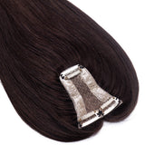 Face Framing Topper Dark Brown