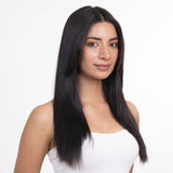 Face Frame Streaks  Dark Brown