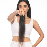 Lace Toppers Small Natural Black (2x4)