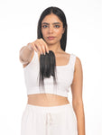 Clip in Bangs (small) Natural Black