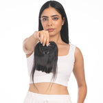 Clip in Bangs (Large) Natural Black