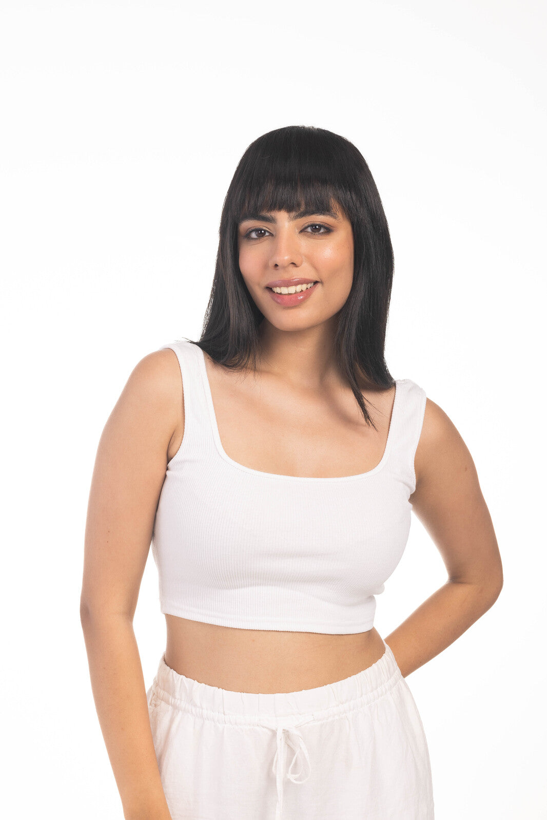 Clip in Bangs (Large) Natural Black