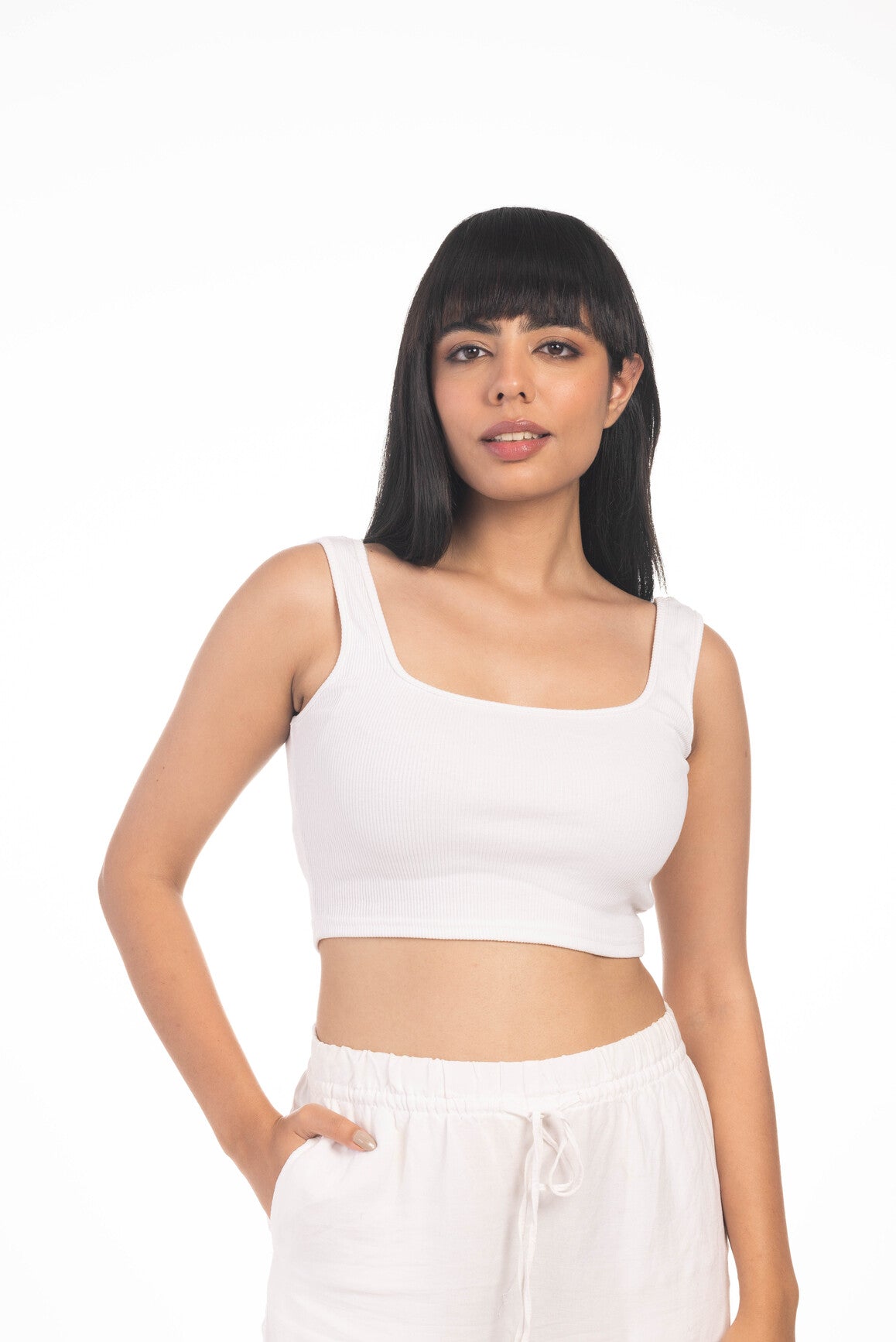 Clip in Bangs (Large) Natural Black