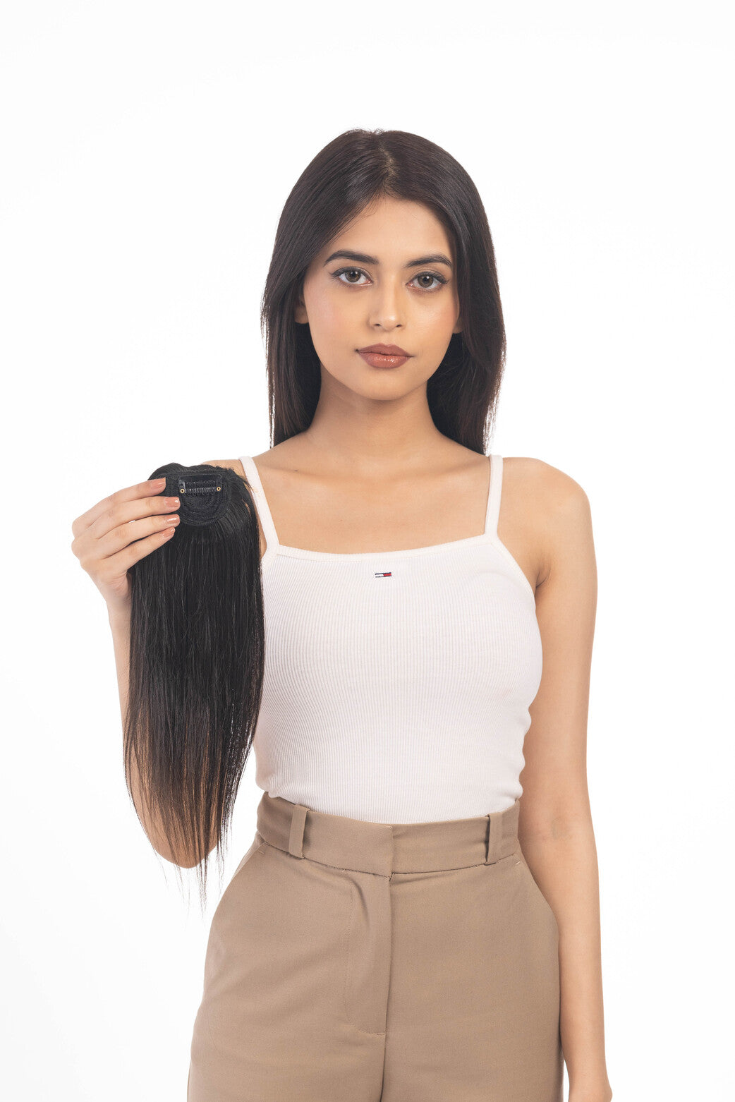 1 Clip Invisible Patch Dark Brown