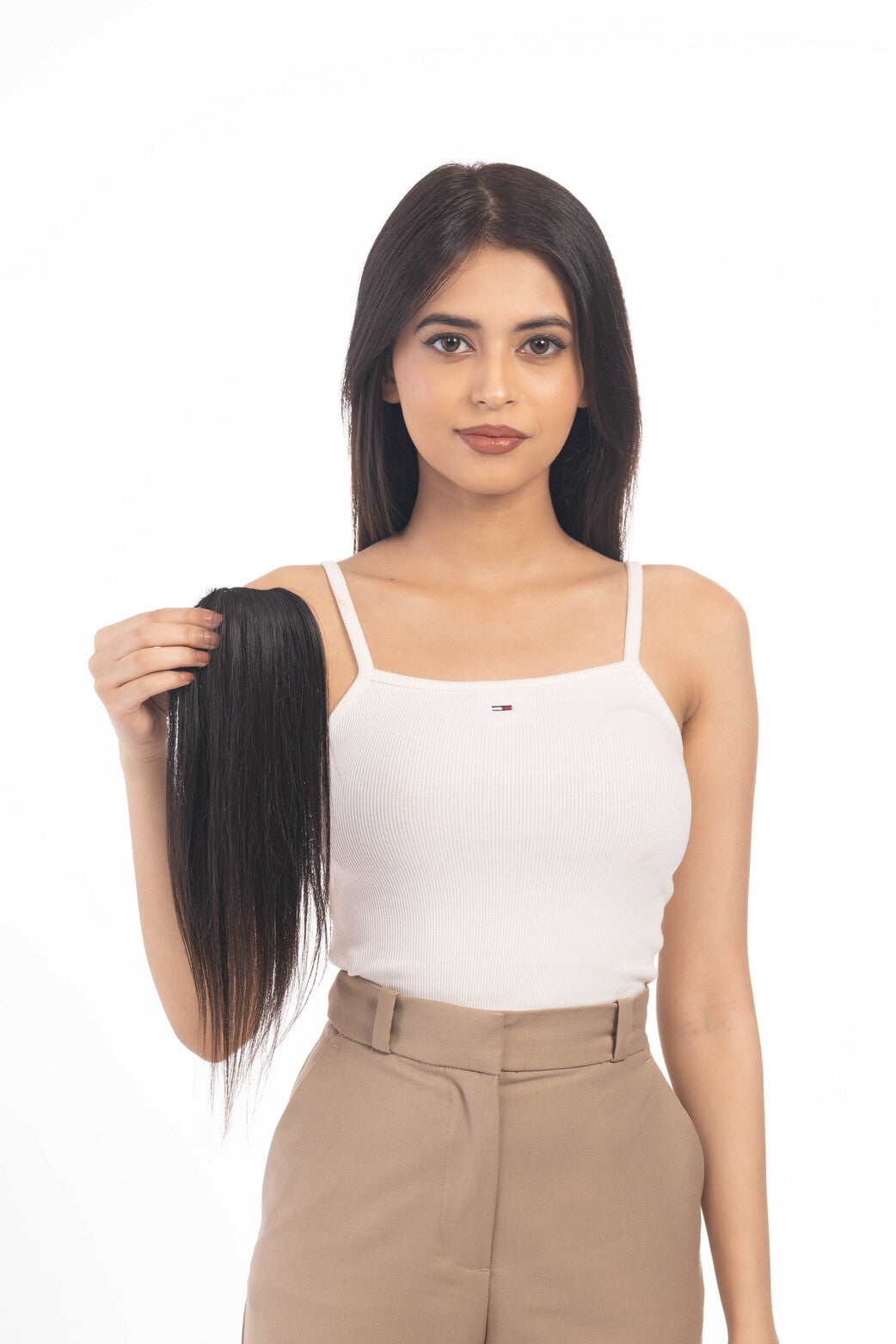 1 Clip Invisible Patch Dark Brown