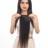 Lace Toppers Large Dark Brown (4x4)