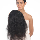Silk Based Wigs (Curly) Natural Black
