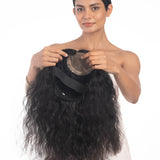 Silk Based Wigs (Curly) Natural Black